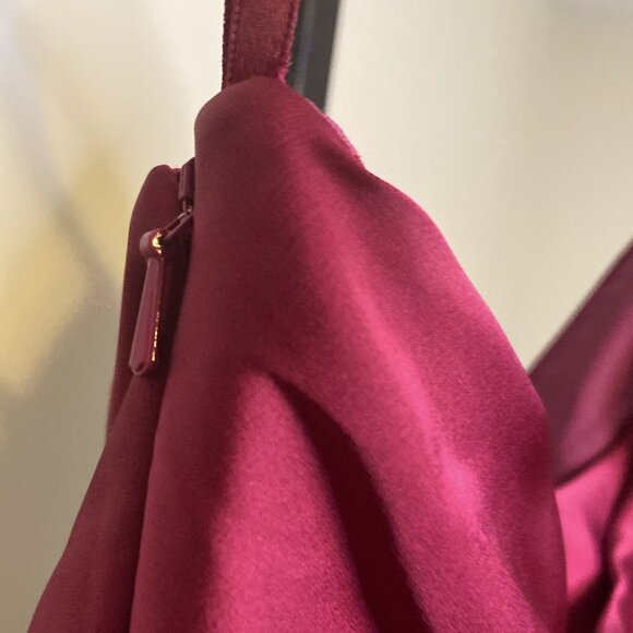 MAC DUGGAL HIGH LOW ONE SHOULDER FLOWY DRESS - Picture 4 of 12